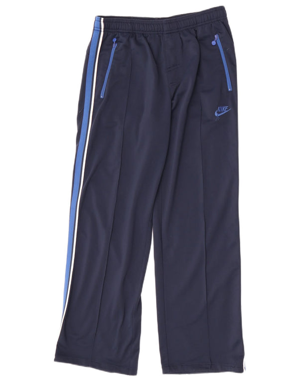 Pantaloni de trening Nike băieți 13-14 ani XL bleumarin poliester bloc de culoare
