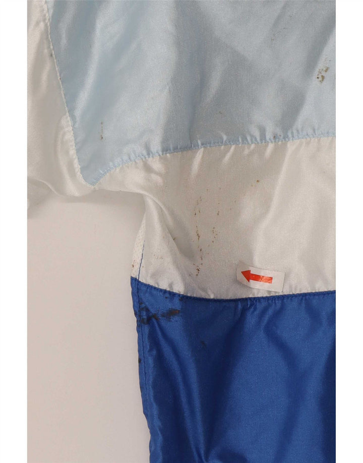 Jachetă de trening supradimensionată pentru femei Vintage IT 44 Medium Blue Colorblock