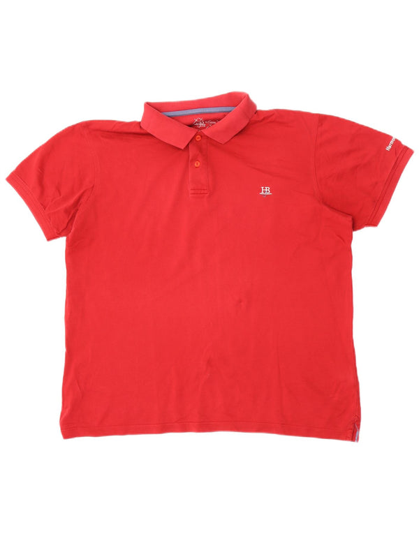 Tricou polo Harmont & Blaine pentru bărbați, bumbac roșu XL