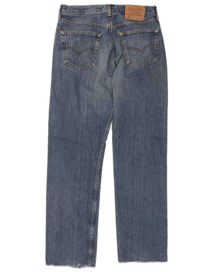 Blugi drepti pentru bărbați Levi's 501 W32 L34 Albastru
