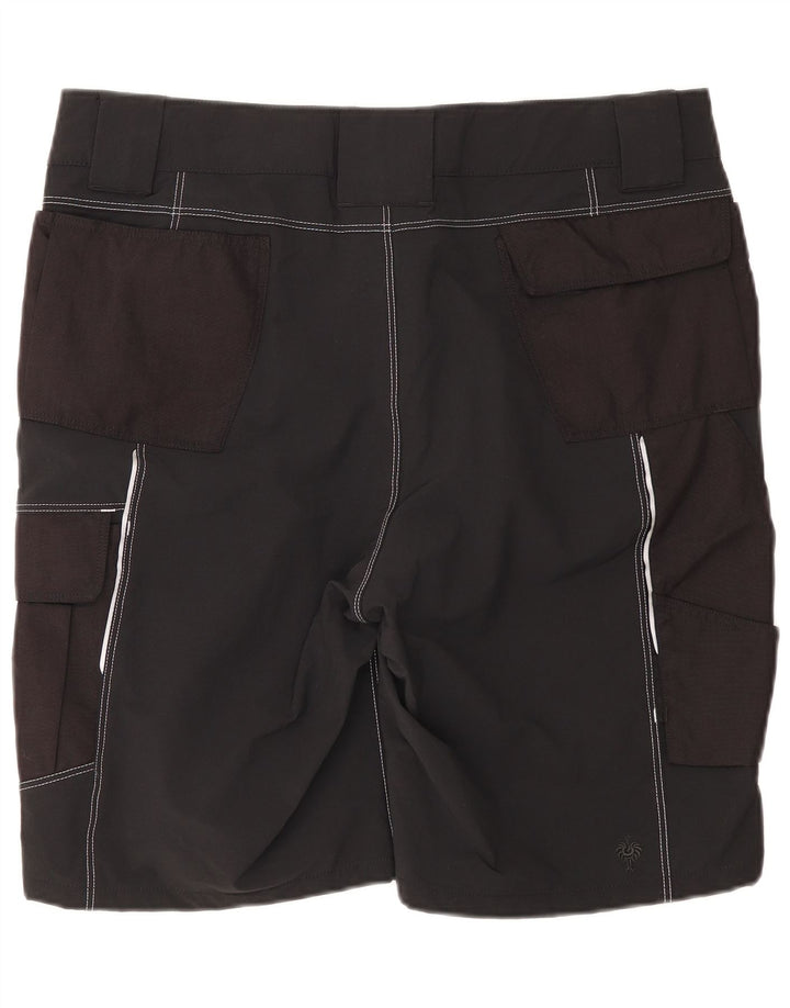 Pantaloni scurți cargo Engelbert Strauss pentru bărbați UK 44 2XL W40 Poliamidă neagră