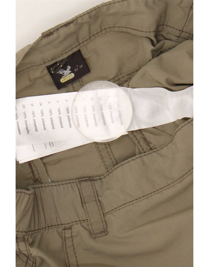 Pantaloni scurți cargo SALEWA pentru bărbați, mari W34, nailon kaki