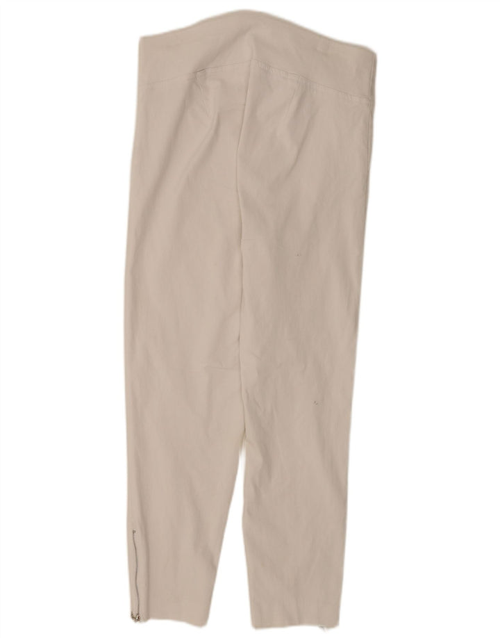Leggings cu autograf pentru femei Marks & Spencer UK 14 Large W34 White Viscose