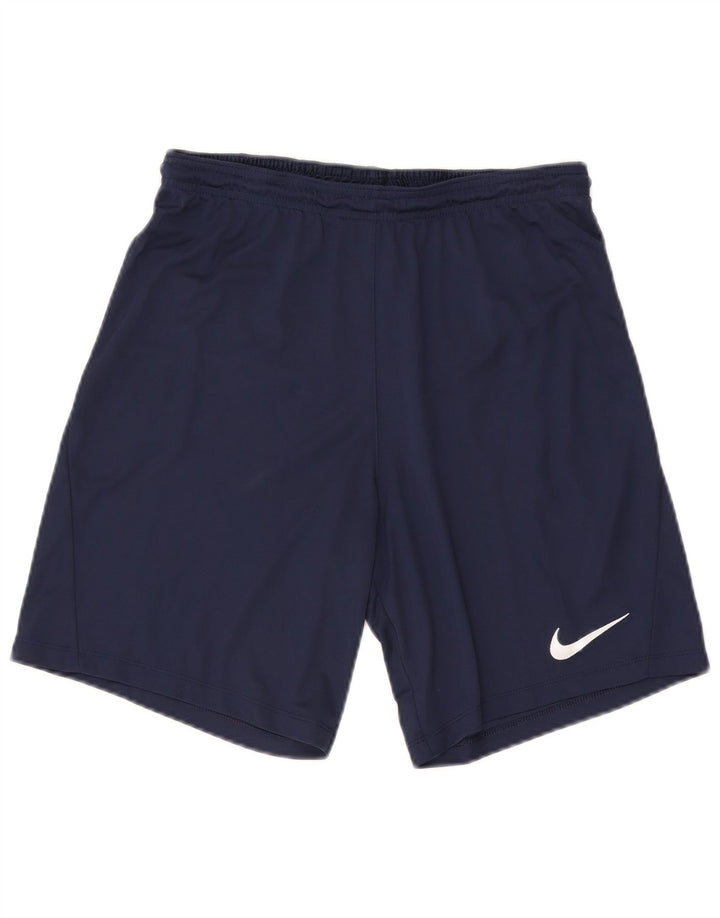 Pantaloni scurți sport Nike Dri Fit pentru bărbați, poliester mediu albastru