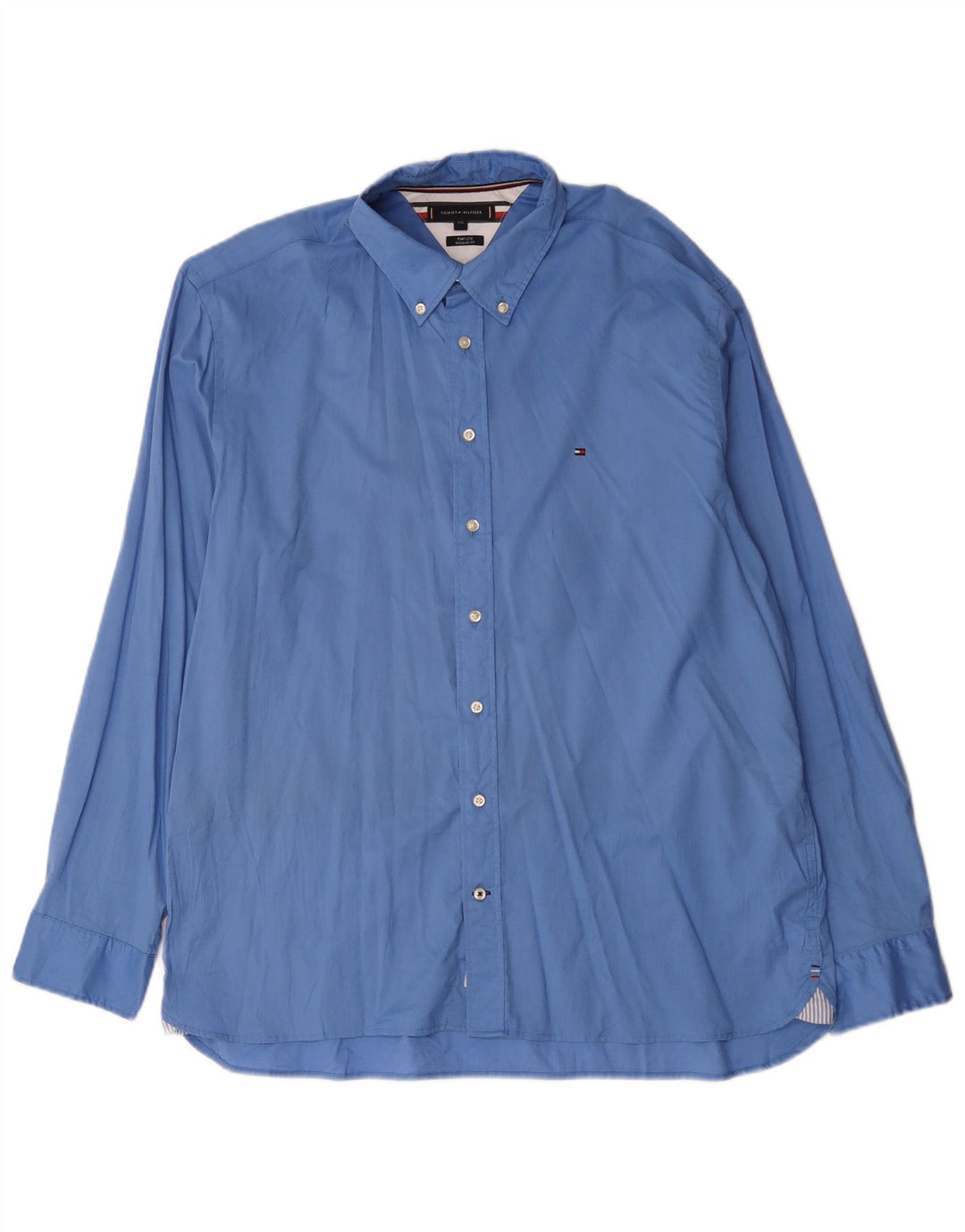 Cămașă pentru bărbați Tommy Hilfiger, cu formă regulată, 2XL, bumbac albastru