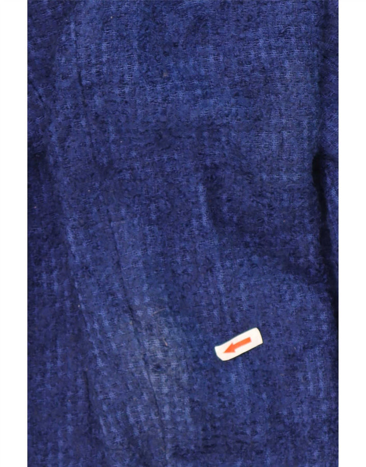 Jachetă Blazer pentru femei la dublu piept Zara UK 14 Medium Blue