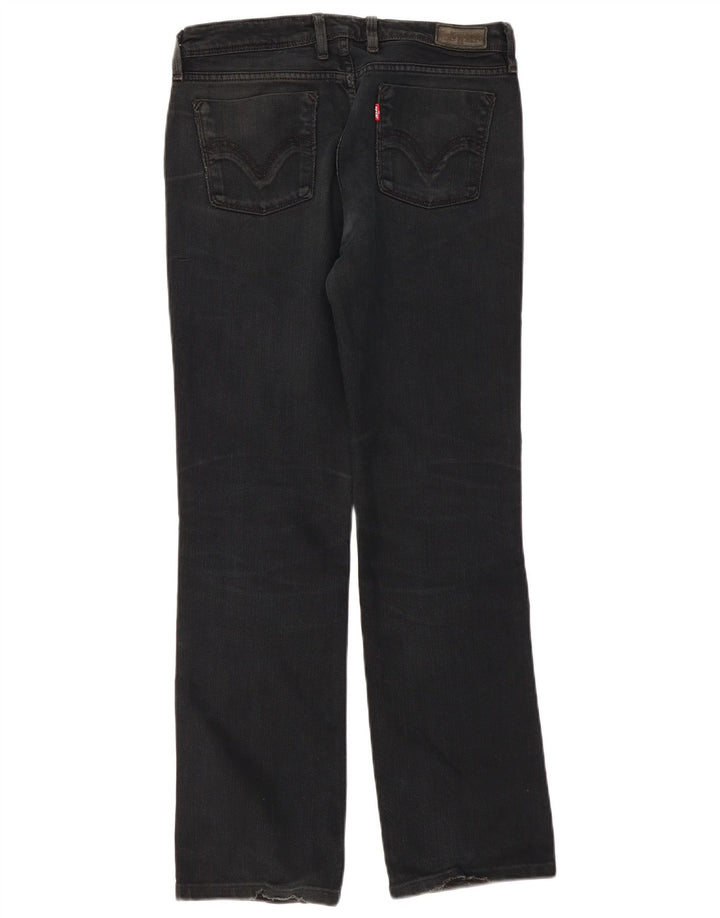 Blugi drepti pentru femei Levi's 627 W32 L31 negri