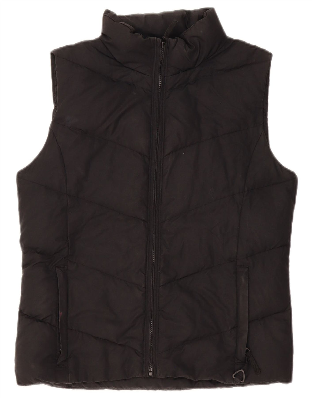 Gilet căptușit supradimensionat pentru femei Columbia UK 10 Poliester negru mic