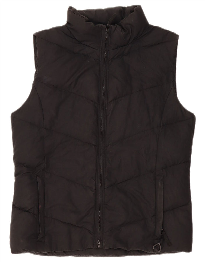Gilet căptușit supradimensionat pentru femei Columbia UK 10 Poliester negru mic