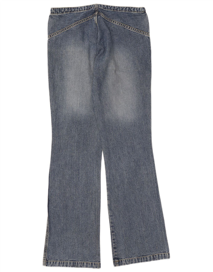VINTAGE Womens Bootcut Jeans Medium W30 L32 Blue