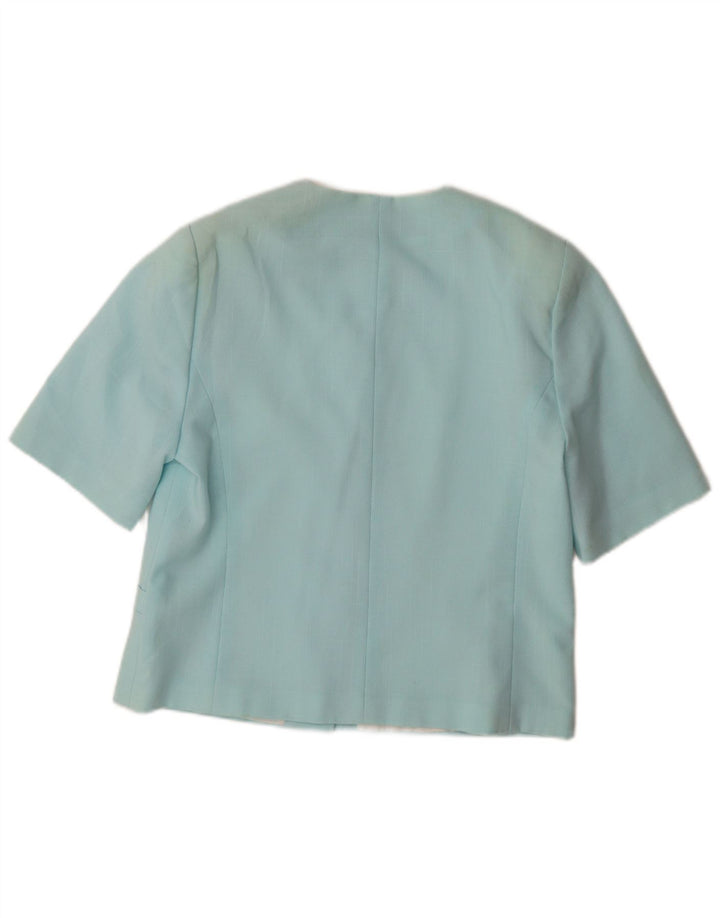 VIVIENNE LAURENCE Sacou blazer pentru femei cu 5 nasturi UK 12 Medium Blue