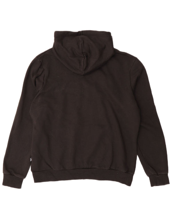 Pulover cu glugă cu grafic PUMA pentru femei UK 16, mare, negru, bumbac