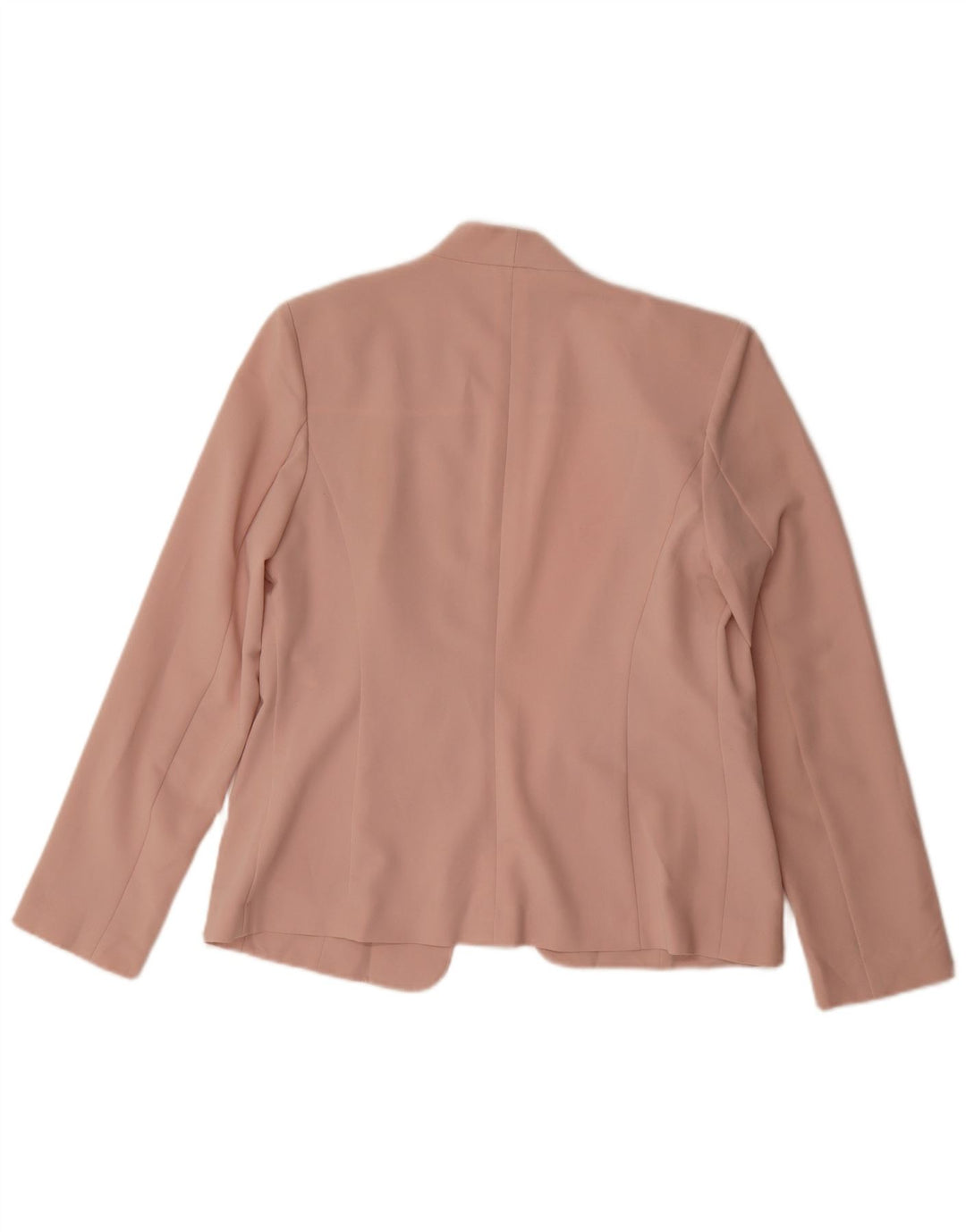 Jachetă pentru femei Marks & Spencer Open Blazer UK 12 Poliester roz mediu