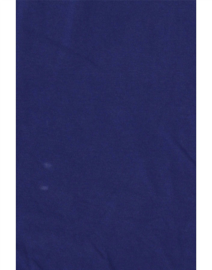 Tricou grafic Nike pentru bărbați Top mic, albastru, bumbac