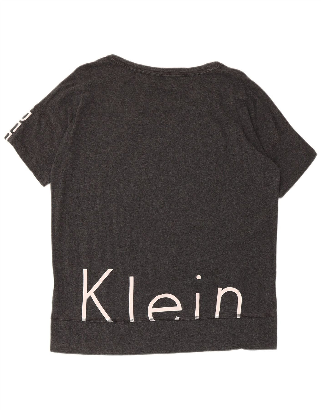 Tricou grafic Calvin Klein pentru femei Top UK 14 Medium Gri