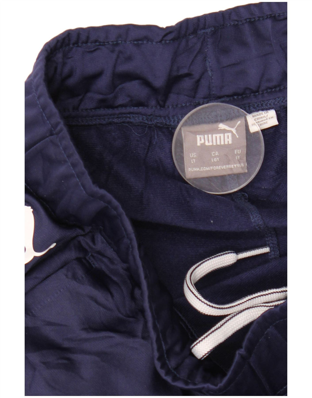 Pantaloni de trening Puma pentru bărbați, mari bleumarin, color block