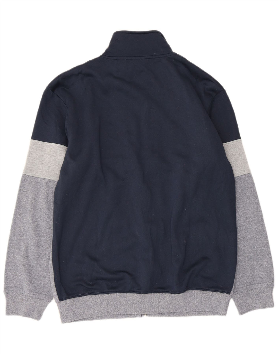 Jachetă de trening pentru bărbați Superga, mare, gri din bumbac color bloc