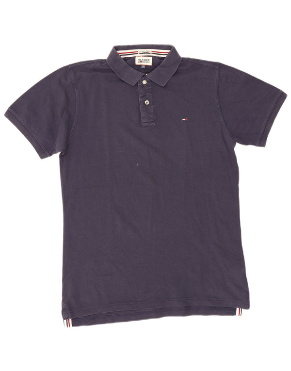 Cămașă polo Tommy Hilfiger pentru bărbați, mare, bleumarin, bumbac