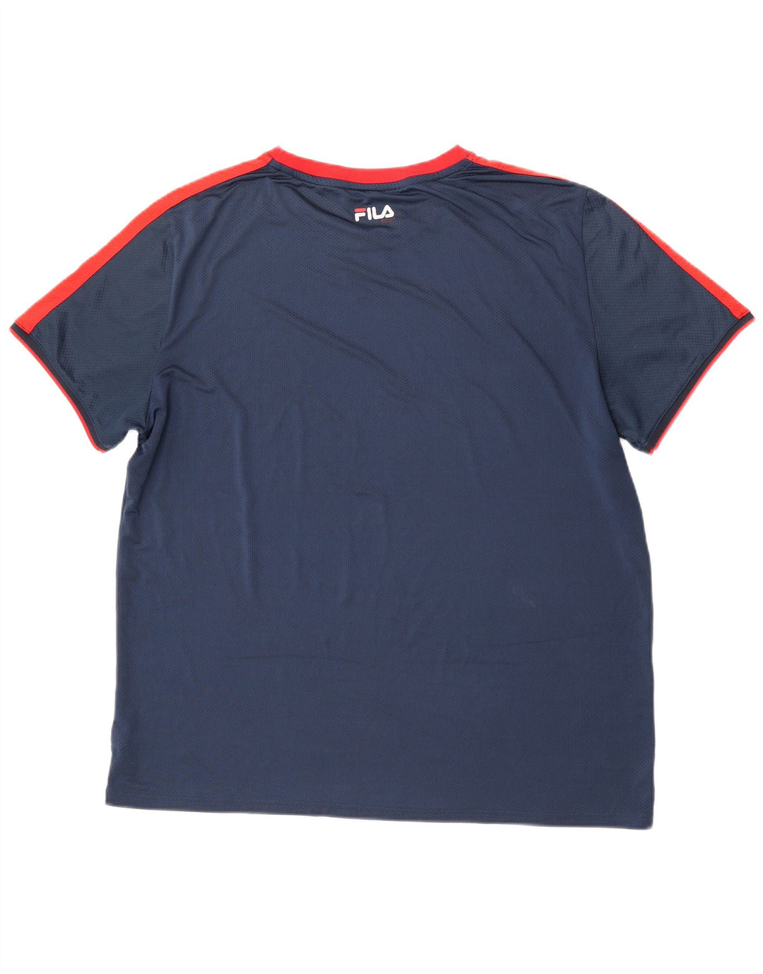 Tricou Bărbați Fila Top 2XL Bleumarin Poliester Colorblock