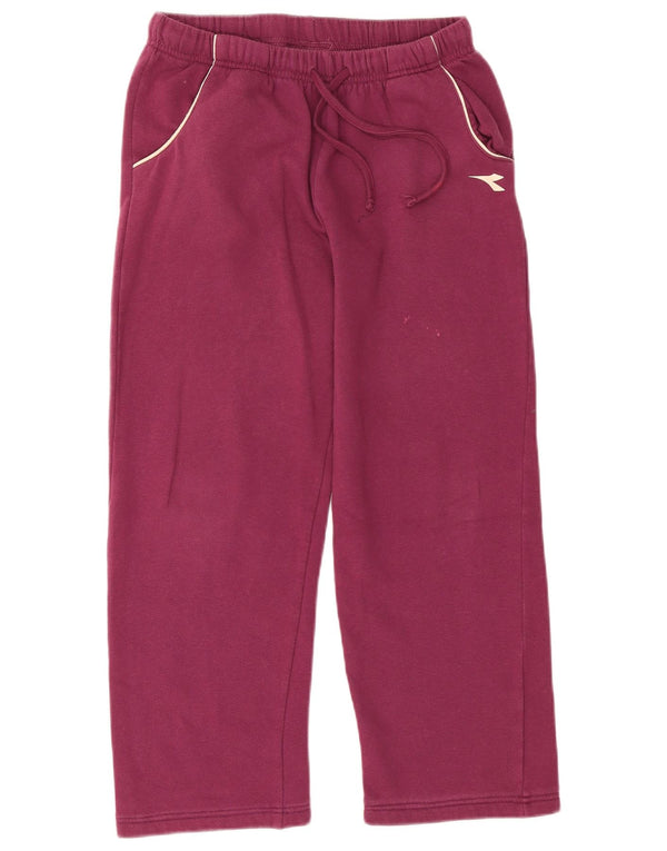 DIADORA Pantaloni de trening pentru femei UK 14 Bumbac violet mediu