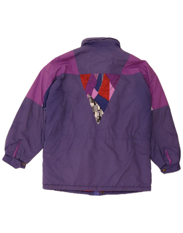 SERGIO TACCHINI Jachetă de schi cu glugă pentru bărbați UK 40, mare, bleumarin, color block