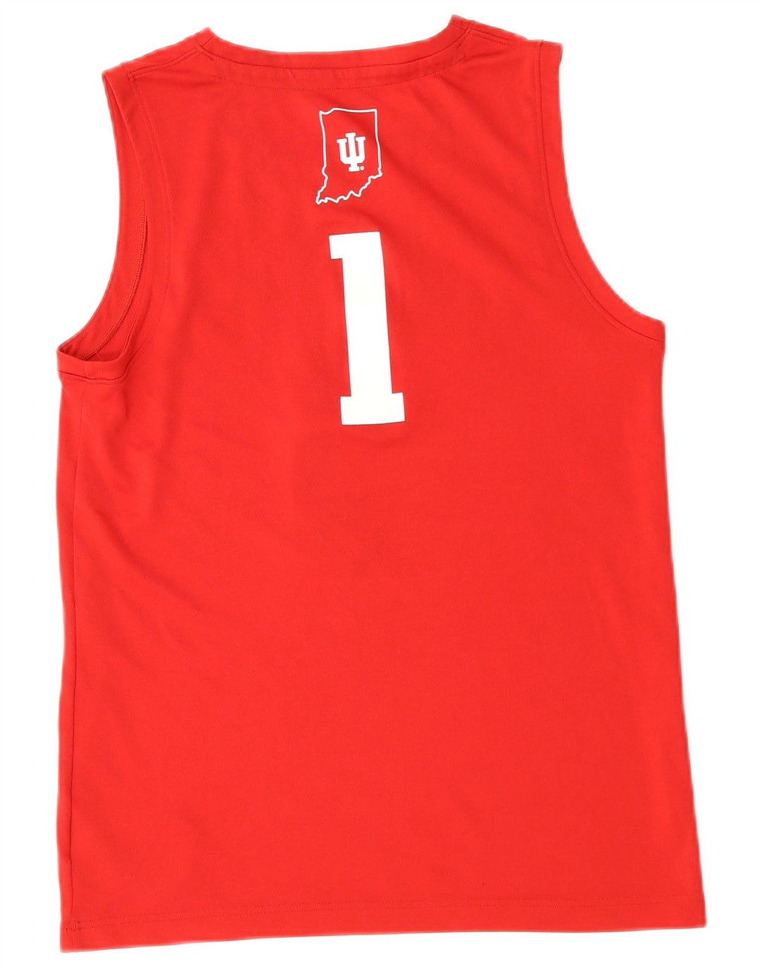 ADIDAS Indiana Graphic Vest Top pentru bărbați, poliester roșu mic