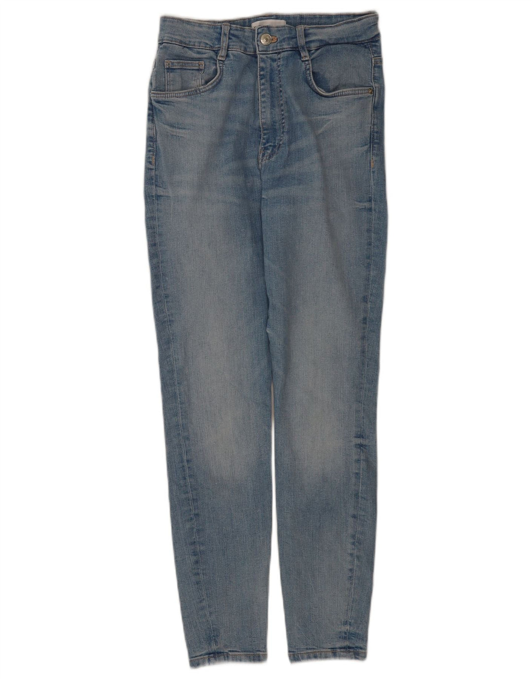 Blugi slim dama Zara EU 38 Mici L28 L28 Bumbac albastru
