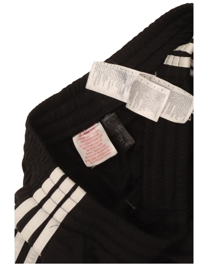 Pantaloni de trening Adidas baieti 13-14 ani poliester negru