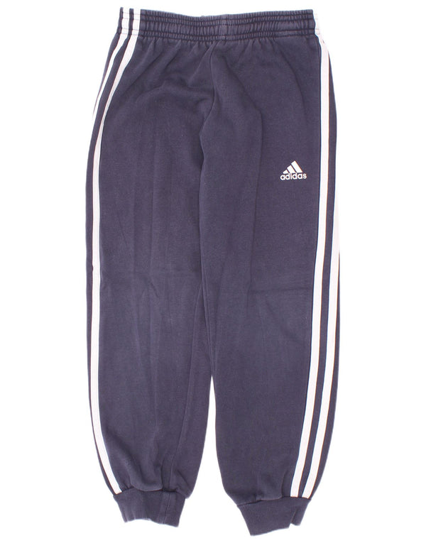 Pantaloni de trening Adidas Băieți Pantaloni de jogging 6-7 ani Bumbac bleumarin