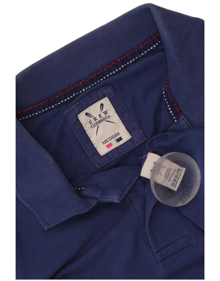 Crew Clothing Tricou polo pentru bărbați Bumbac albastru mediu