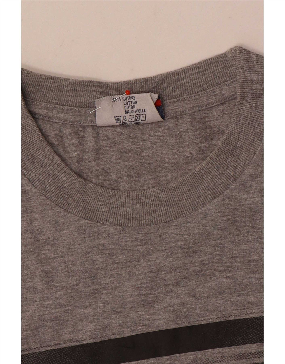 Tricou Bărbați Fila Top Mare Bumbac Gri