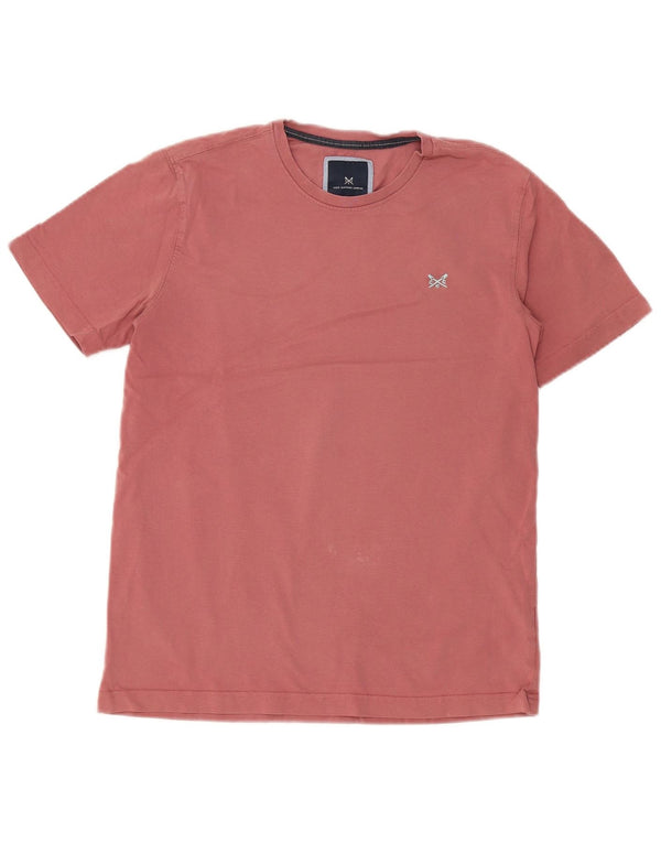 Crew Clothing Tricou Bărbați Top Mediu Roz Bumbac