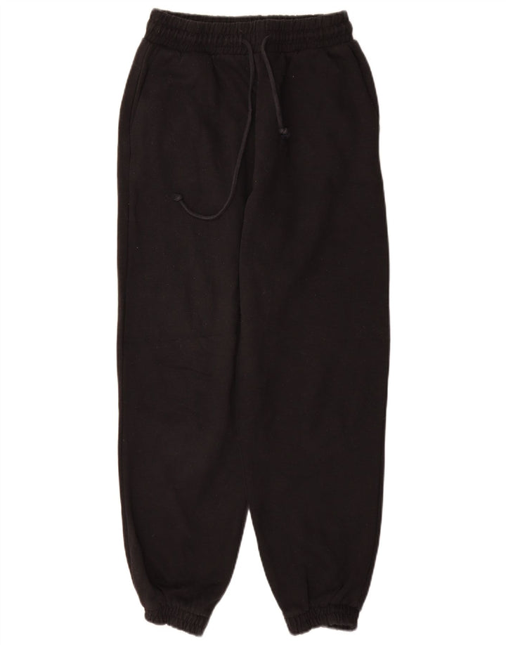 Pantaloni de trening Zara Femei Joggeri UK 8 Mic Negru