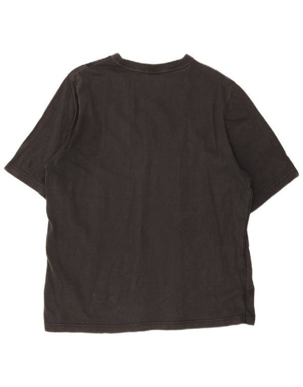 Tricou grafic Adidas pentru bărbați Top mediu negru bumbac