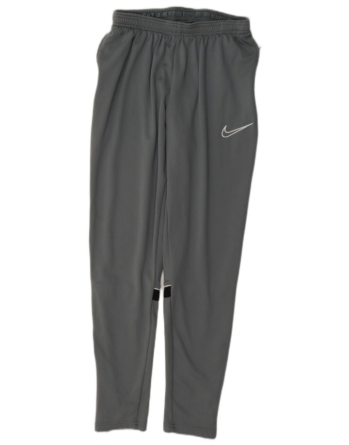 Pantaloni de trening Nike Dri Fit pentru bărbați, gri mediu, poliester color bloc