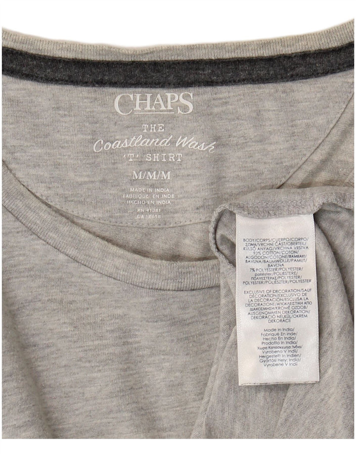 Tricou pentru femei Chaps Top din bumbac gri mediu