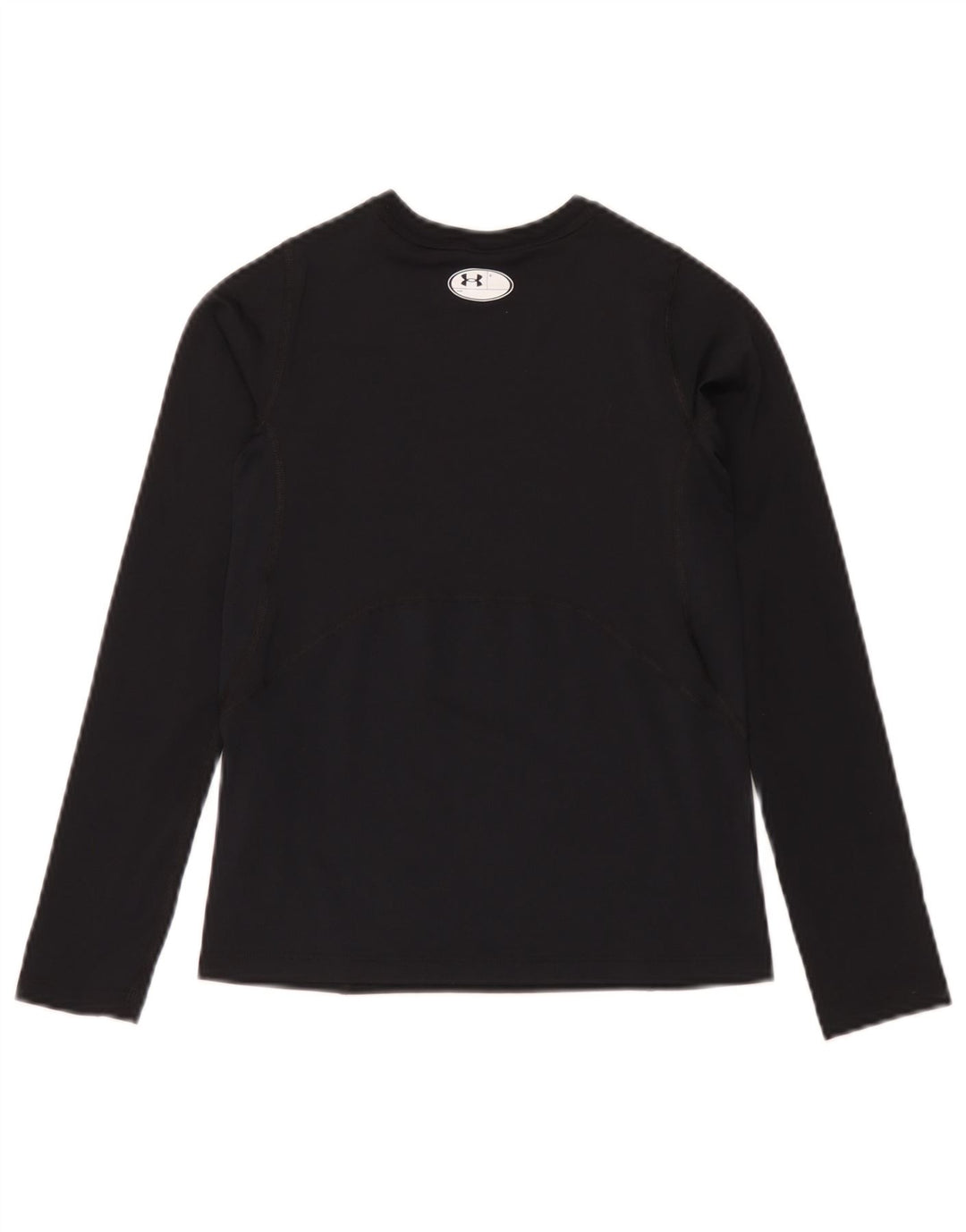 Under Armour Boys Heat Gear Top cu mânecă lungă 9-10 ani mediu negru