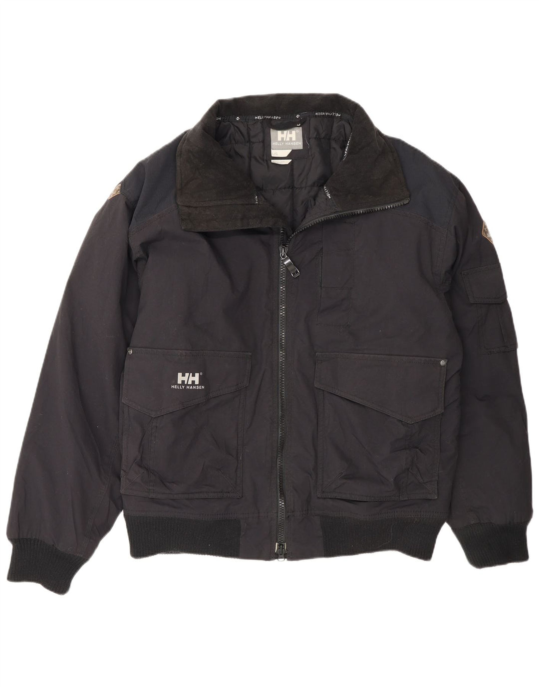 Jachetă bomber pentru bărbați Helly Hansen UK 40, mare, negru, nailon