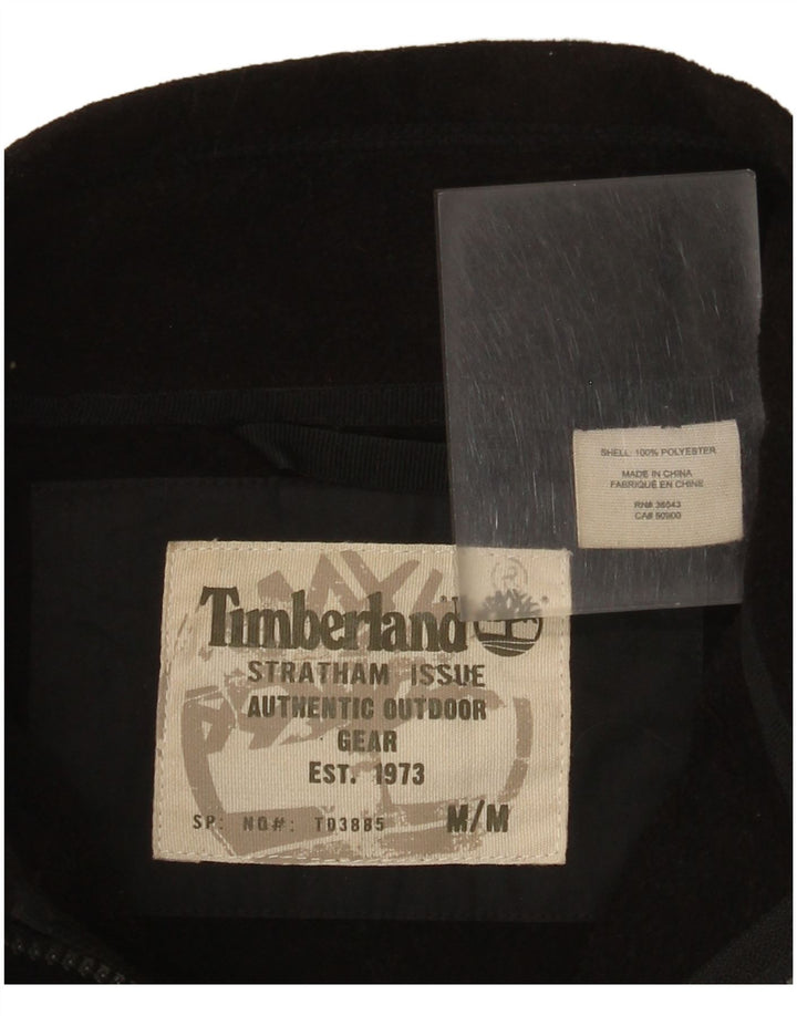 Jachetă polară pentru bărbați Timberland UK 38 Poliester mediu negru
