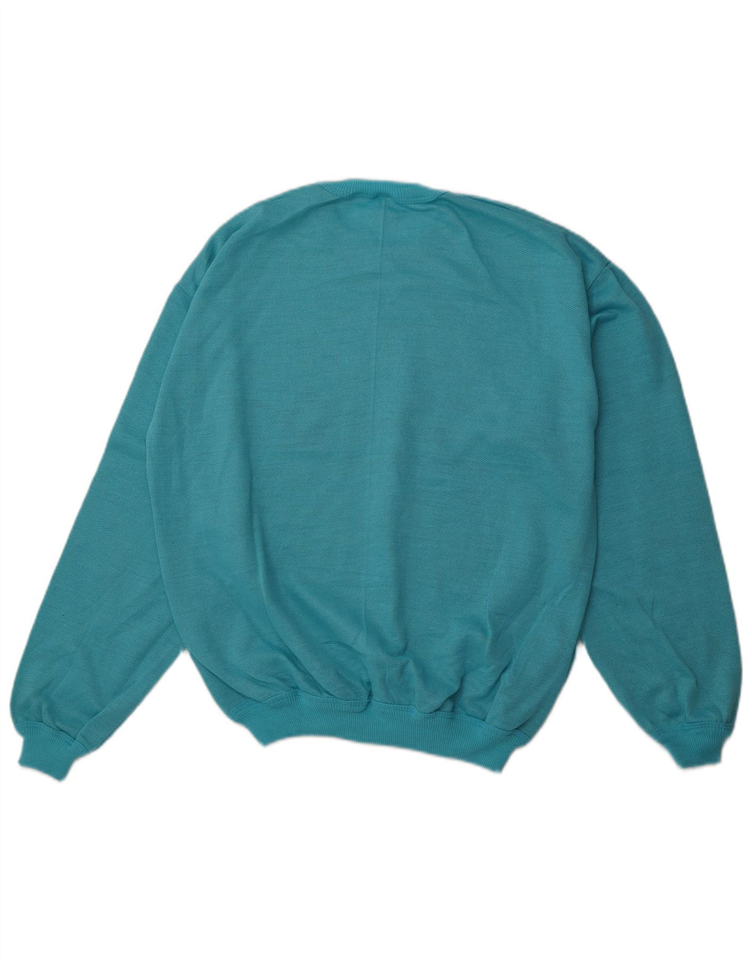 VINTAGE Hanorac grafic pentru bărbați Pulover XL Bumbac albastru