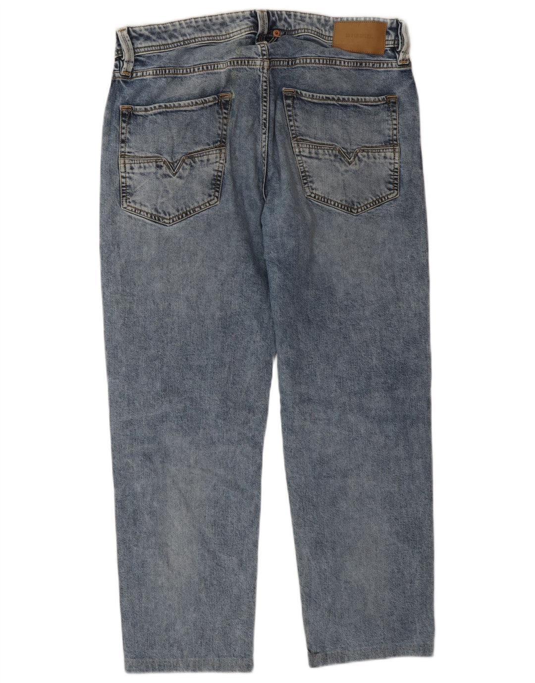 Blugi drepti pentru bărbați Diesel W31 L27 Bumbac albastru