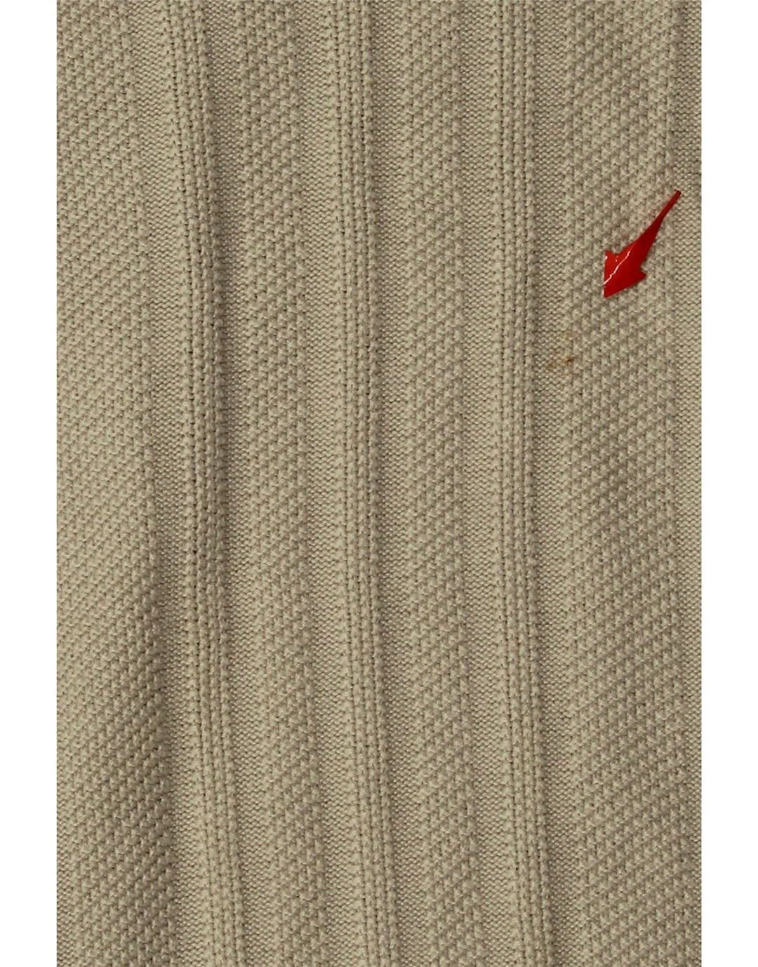 MARKS & SPENCER Mens V-Neck Jumper Sweater XL Beige Cotton