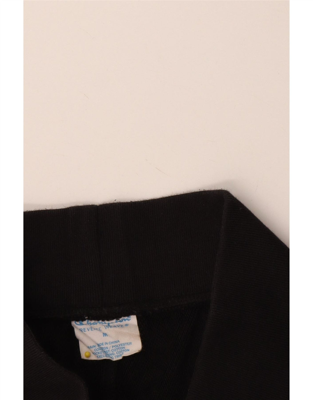 Pantaloni de trening pentru bărbați Champion Pantaloni de jogging Bumbac mediu negru