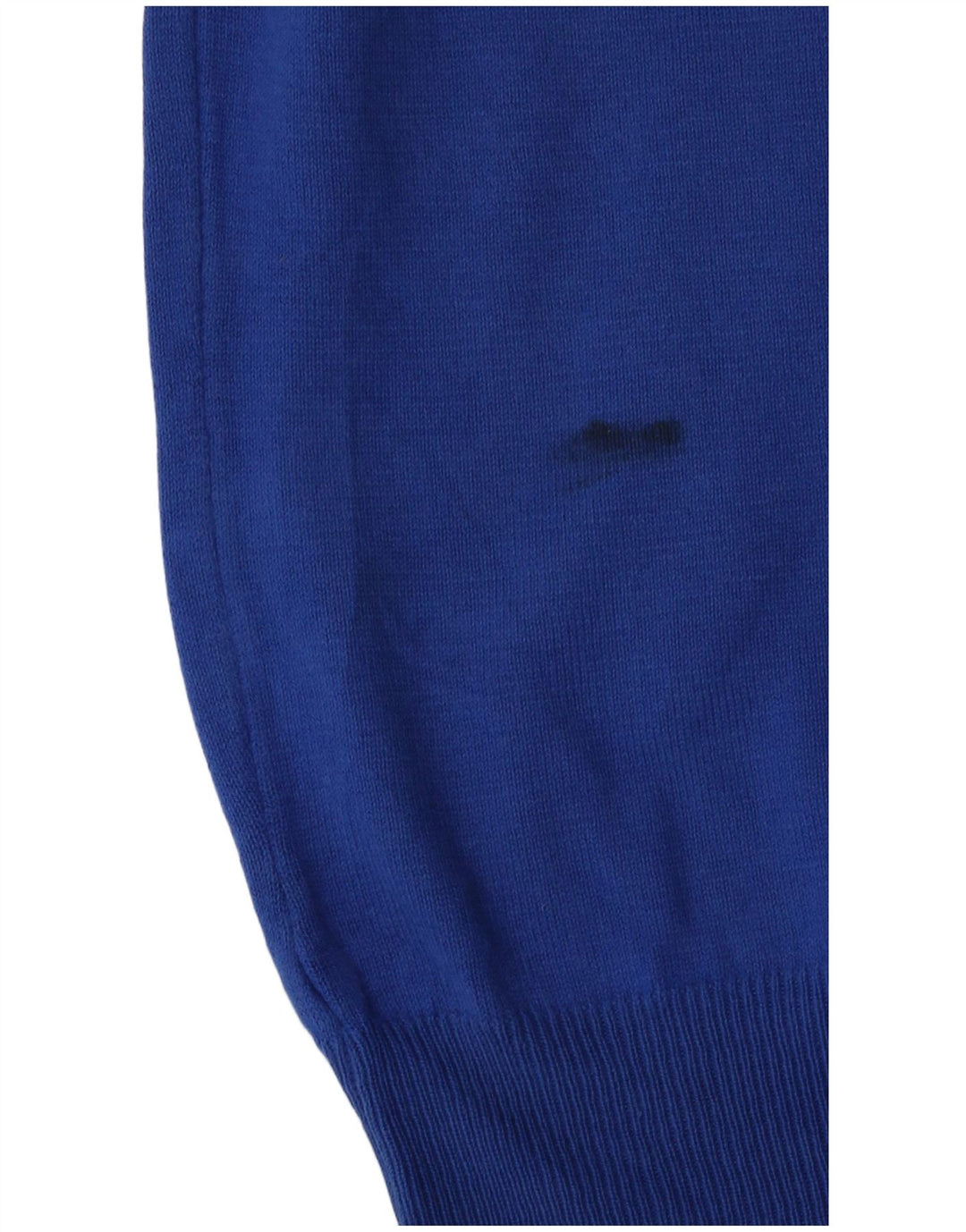 Pulover pentru bărbați Zara, cu gât crew, bumbac albastru mediu
