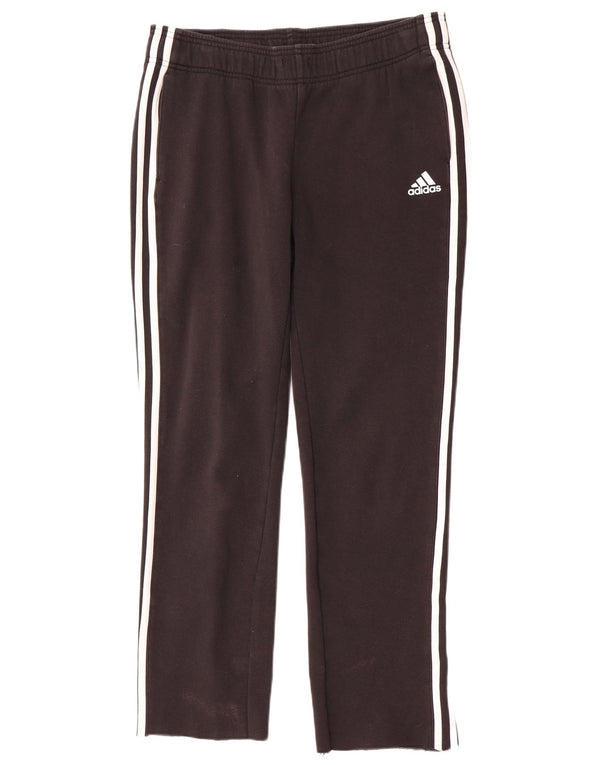 Pantaloni de trening Adidas pentru femei UK 12/14 Bumbac mediu negru