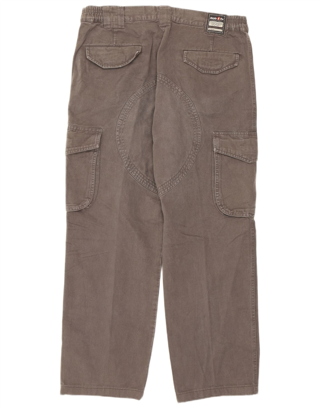 Pantaloni cargo drepti pentru bărbați Murphy & Nye L33 L28 bumbac gri