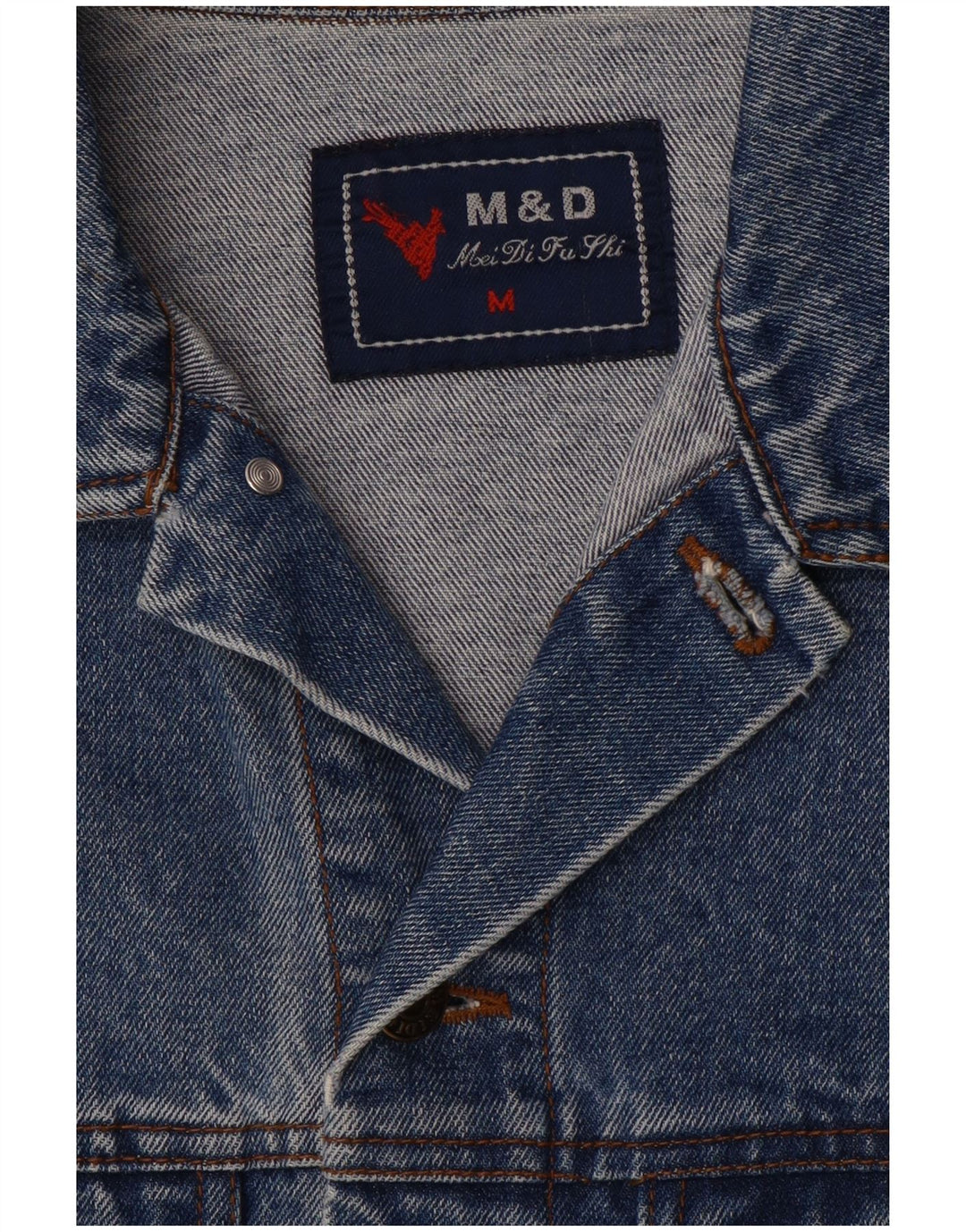 Jachetă de blugi vintage pentru bărbați UK 38 Medium Blue