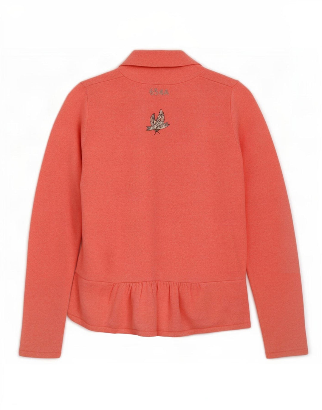 Pulover cardigan pentru femei Odd Molly Mărimea 2, bumbac cu pete roz mediu