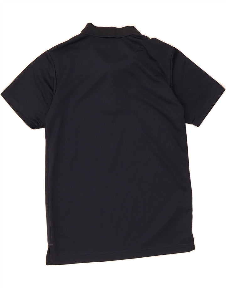 IZOD Boys Regular Polo Shirt 14-15 Years Large Navy Blue Polyester Vintage Izod and Second-Hand Izod from Messina Hembry 