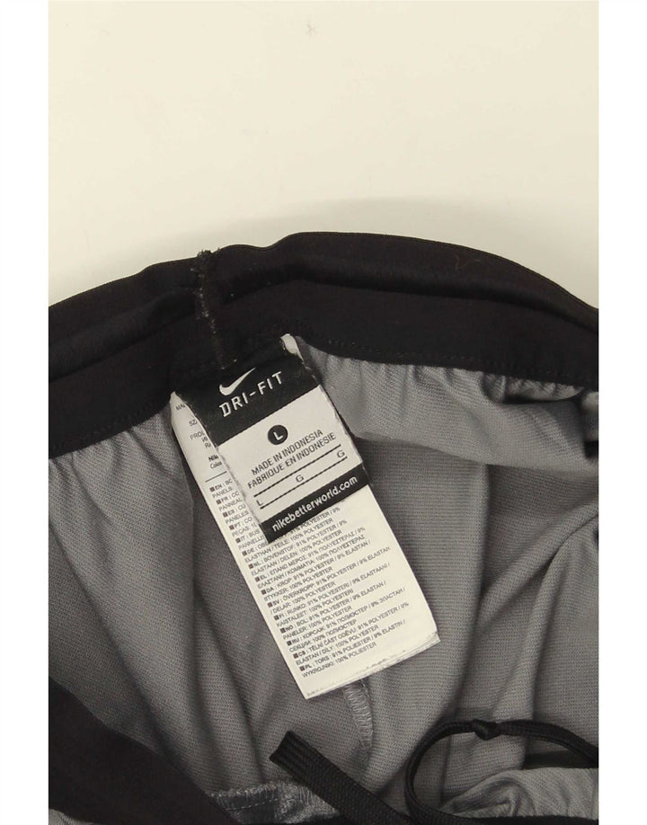 Pantaloni de trening Nike Dri Fit pentru bărbați, mari, gri, poliester color bloc